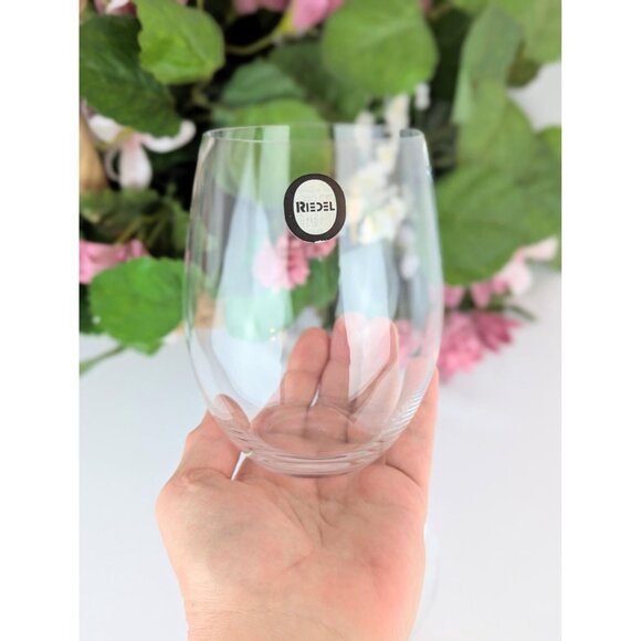 Set of 2 Riedel O Wine Tumblers Cabernet Merlot 21oz Premium Lead-Free Crystal - Picture 4 of 8